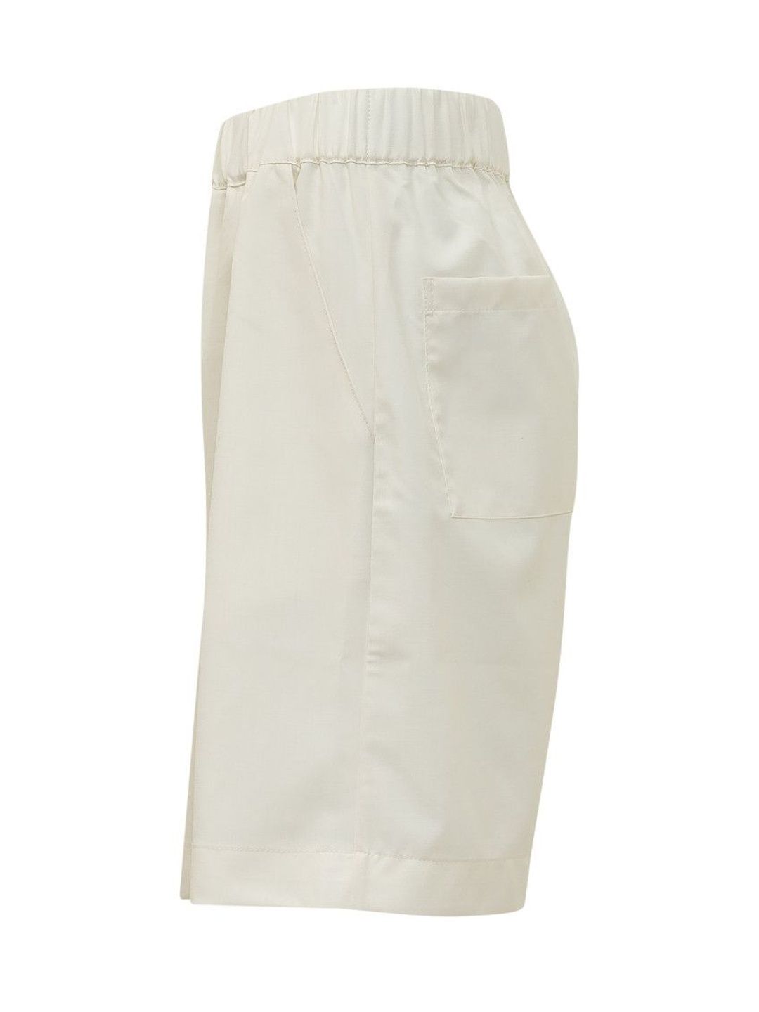 a paper kid Beige Solid Shorts-picture-28