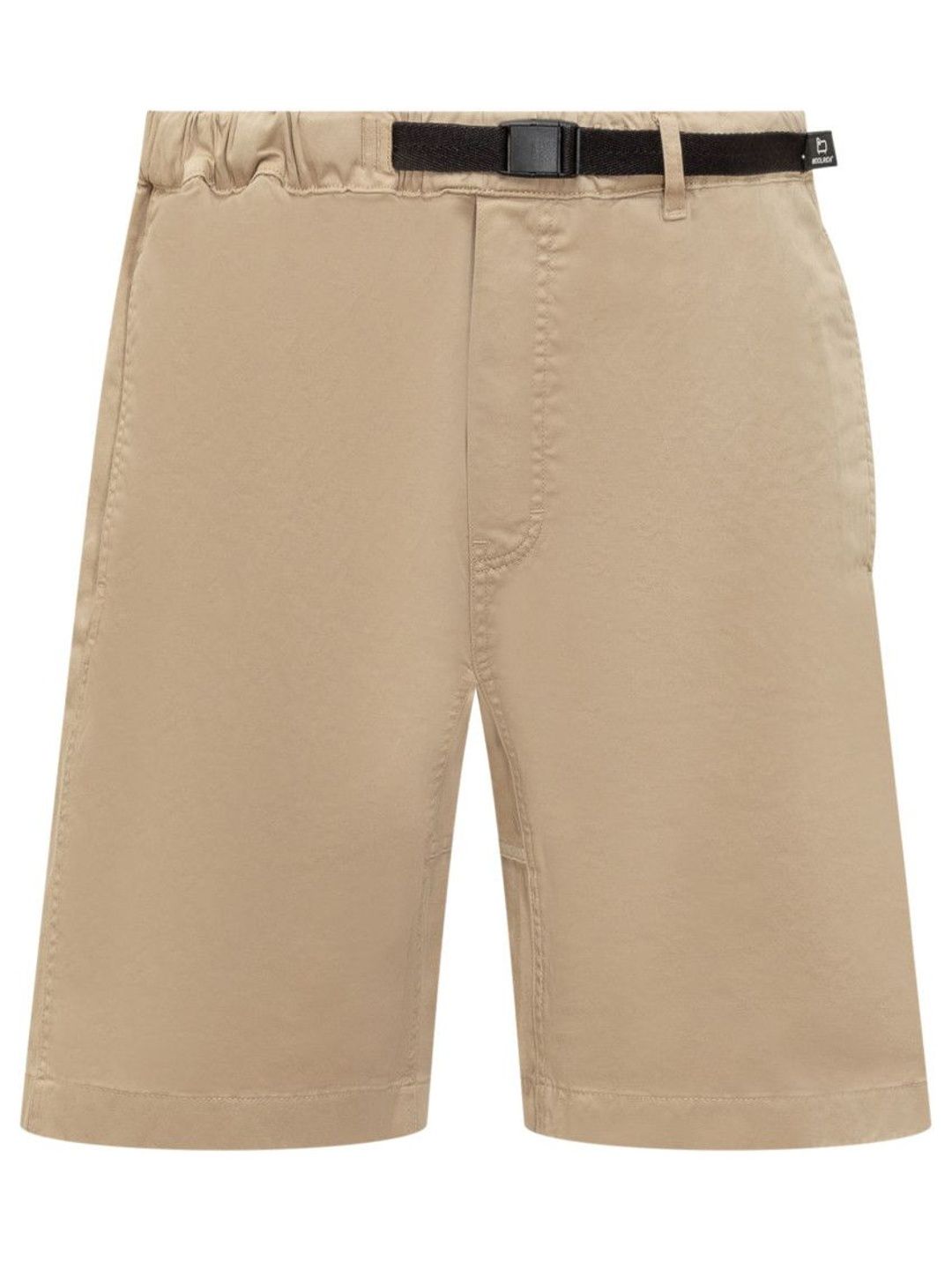 Brown Solid Shorts-image-30