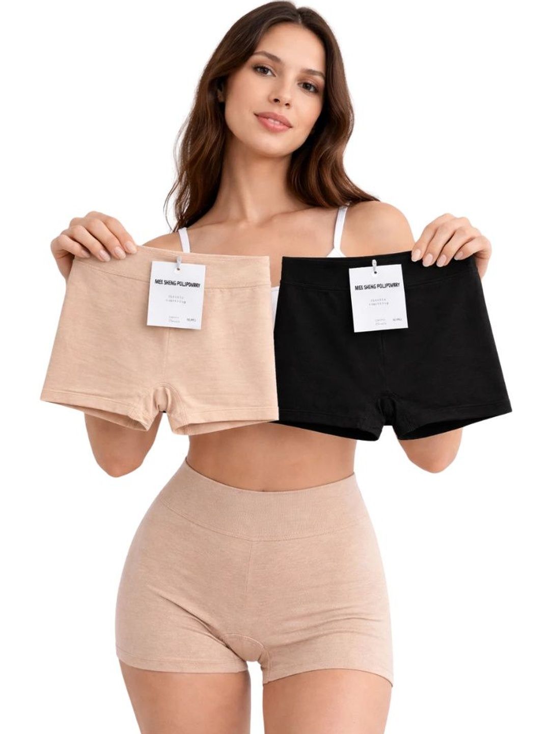 Kesar lingeries Women Pack of 2 Seamless Boy Shorts-picture-21