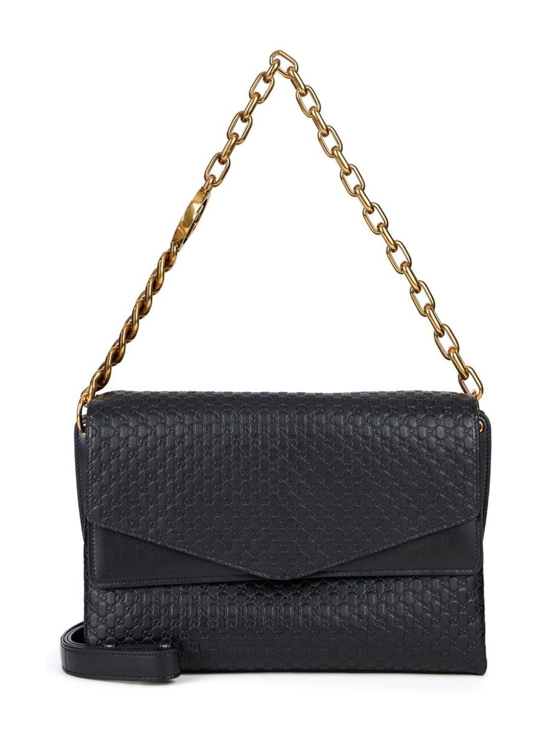 Gucci Black Logo Large Shoulder Bag-picture-21