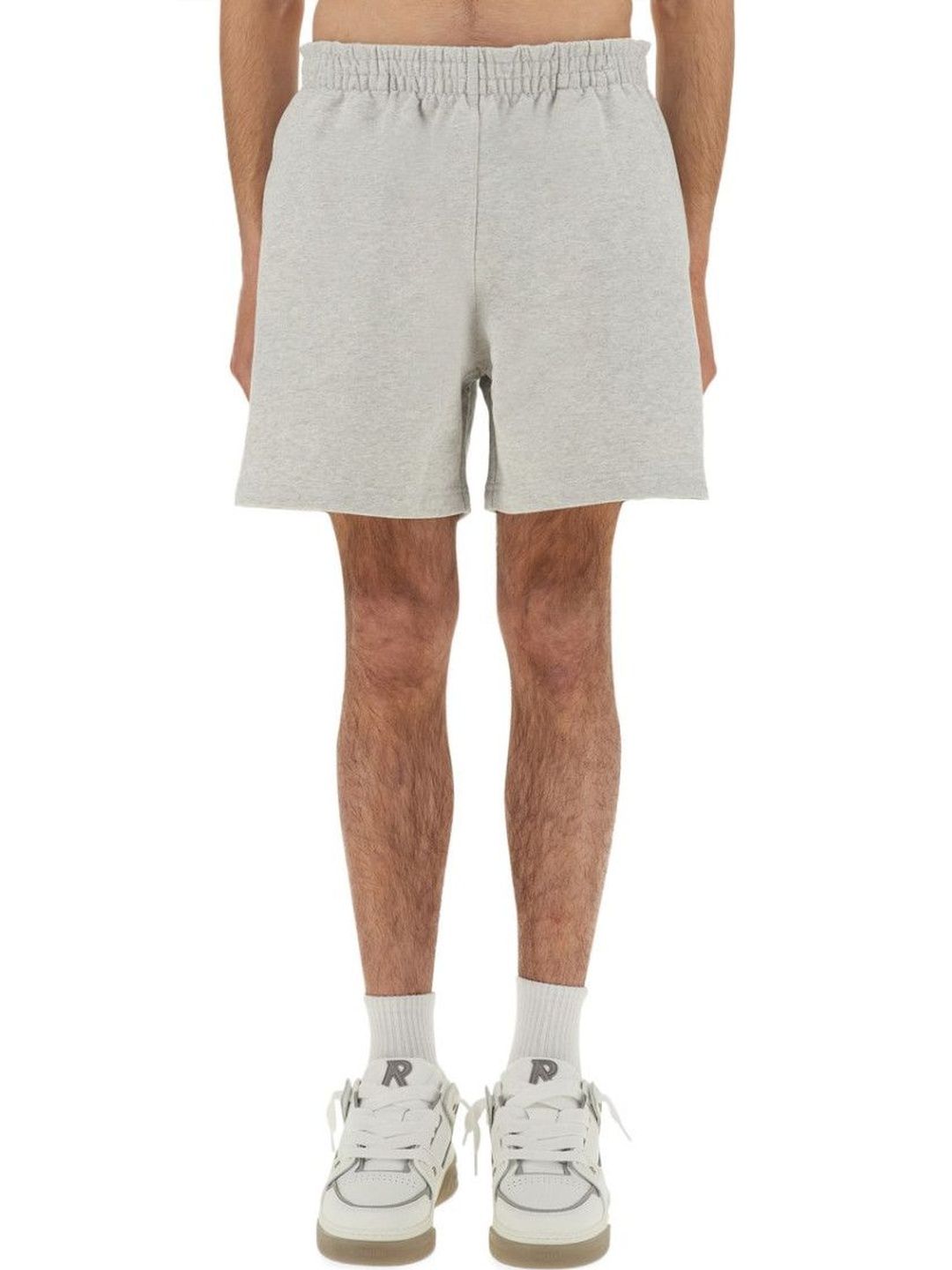 Represent Grey Solid Shorts-picture-37