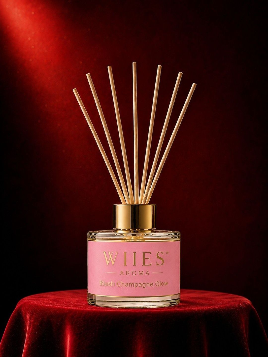 Wiies Cream Blush Champagne Glow Reed Diffuser 100 ml-picture-36