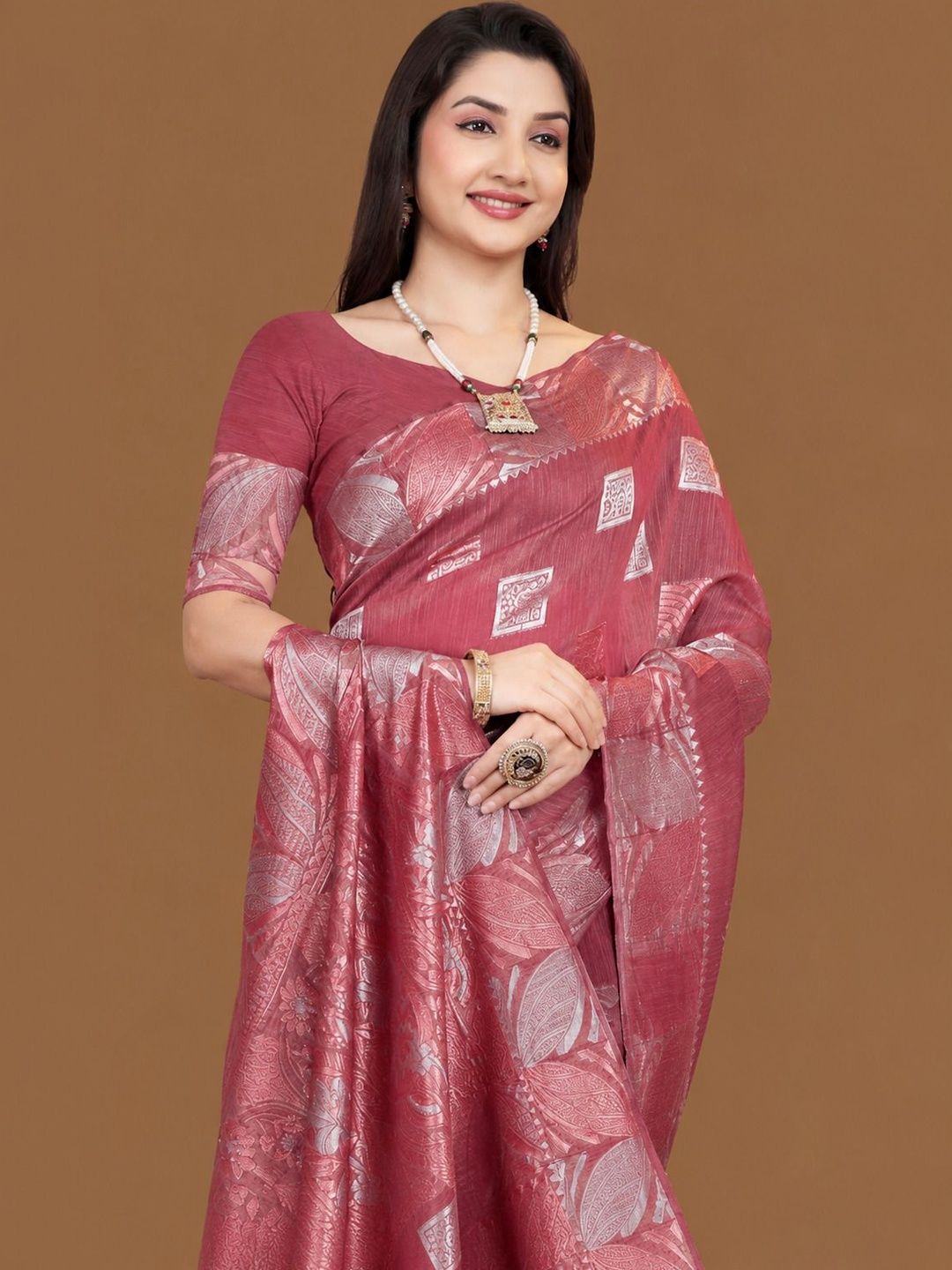 Prisan Woven Design Zari Banarasi Saree-picture-33