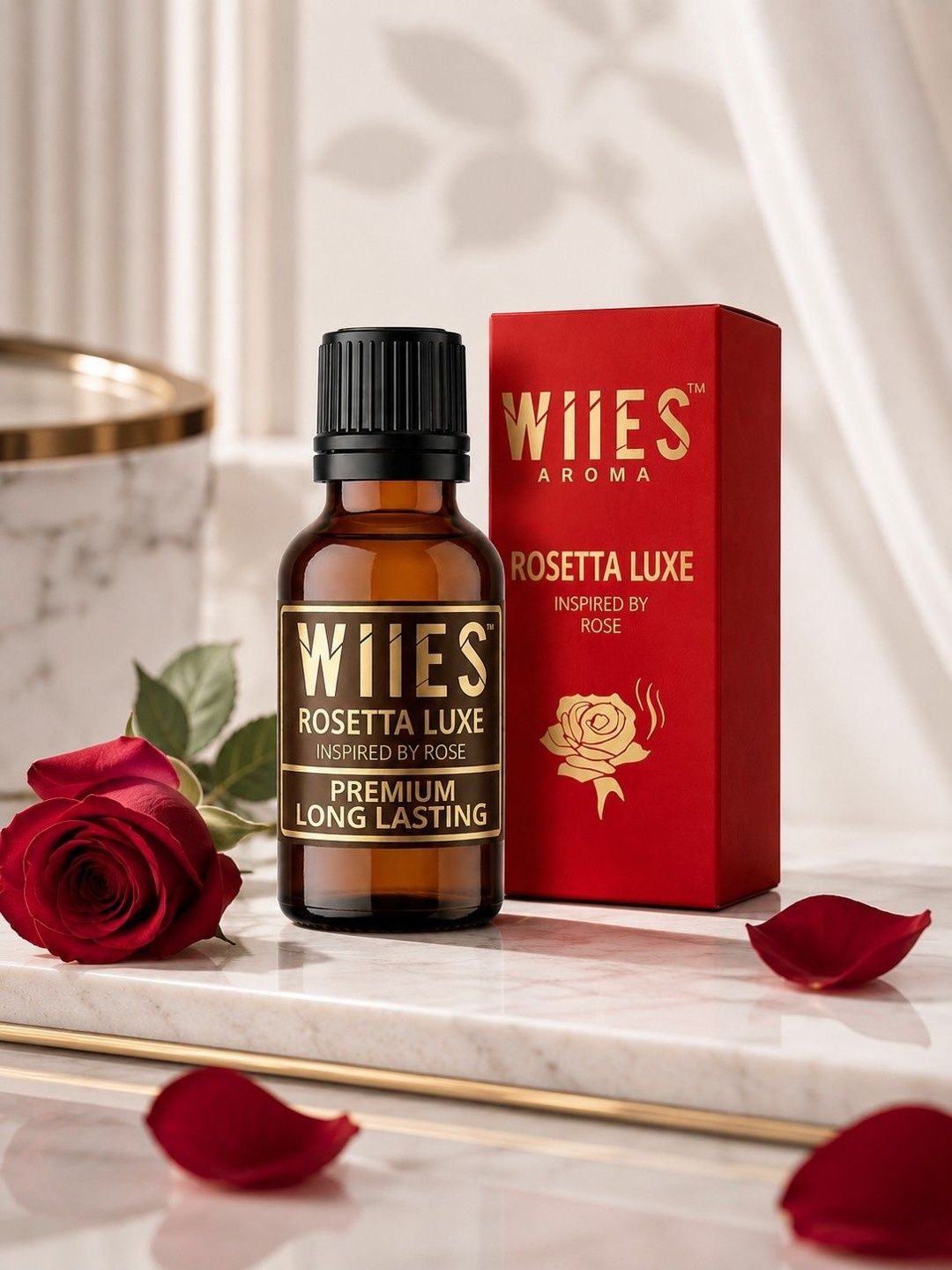 Wiies Cream Rosette Luxe Aroma Oil 100 ml-image-48