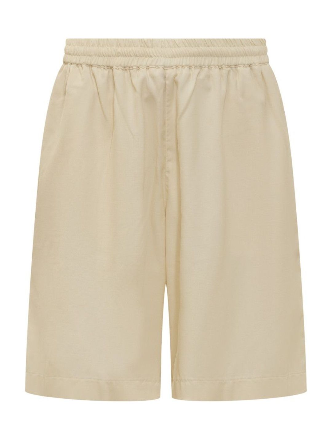 bonsai Beige Solid Shorts-picture-11