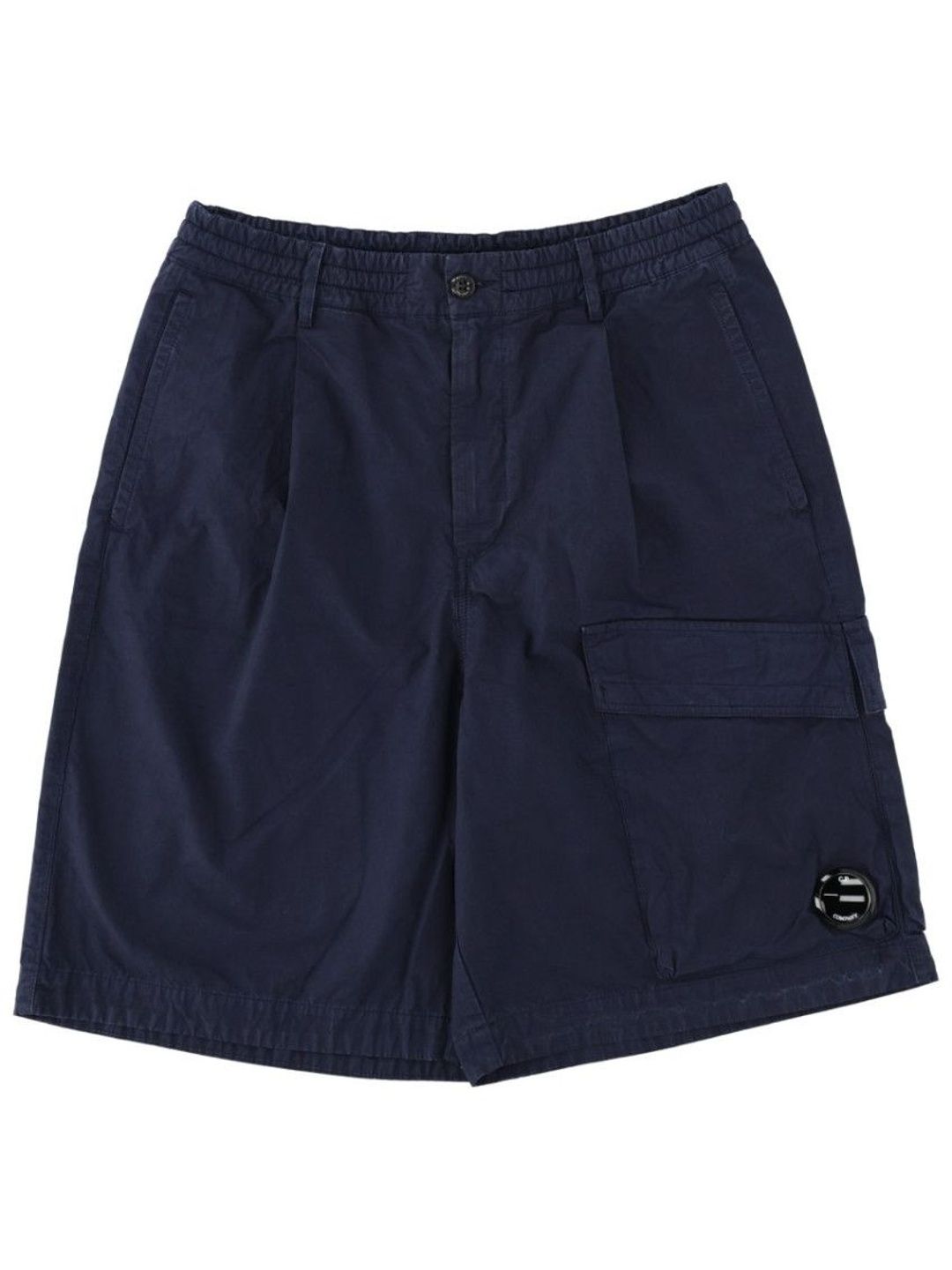 Blue Solid Shorts-image-44