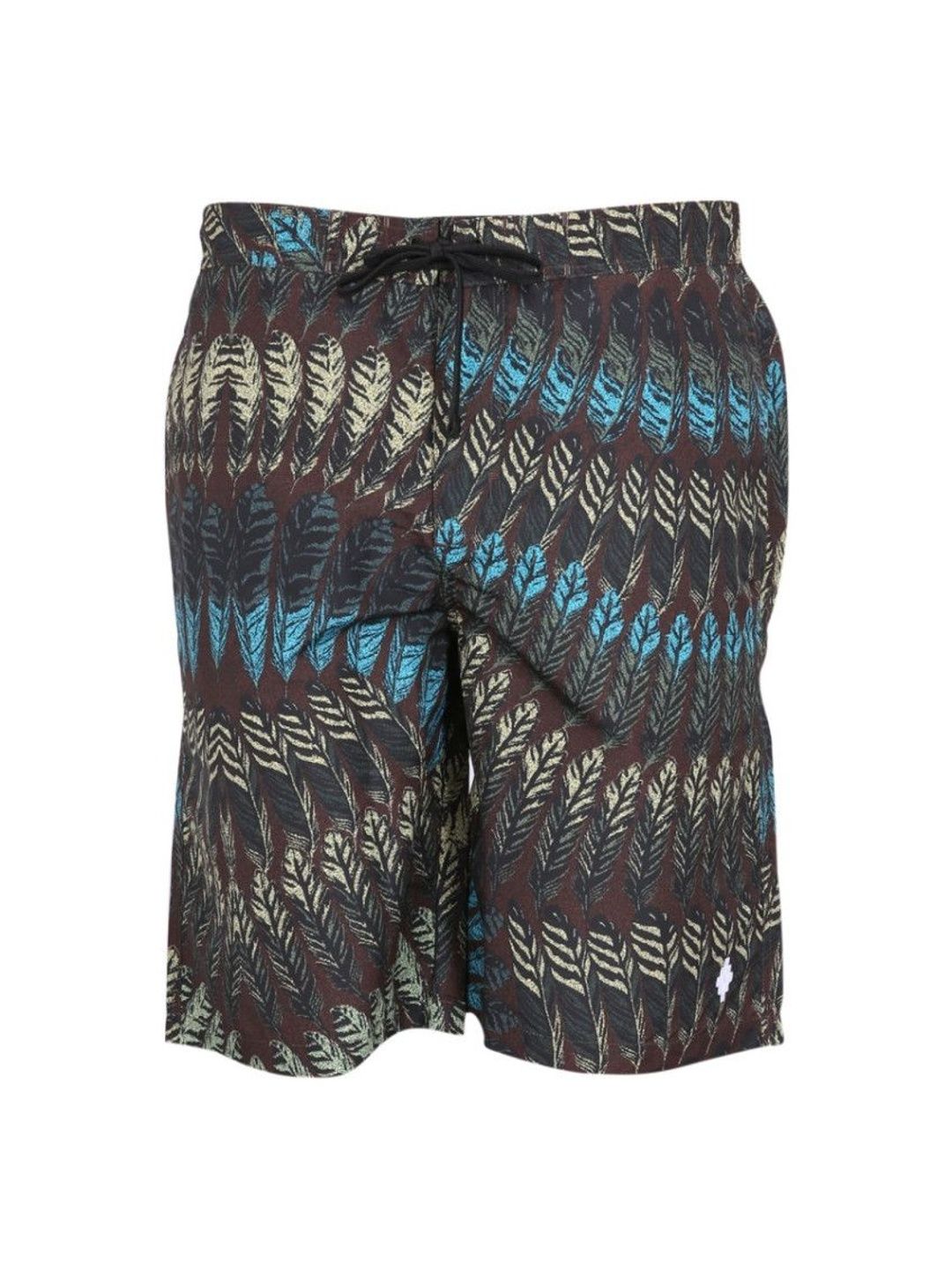marcelo burlon Brown Printed Shorts-picture-17