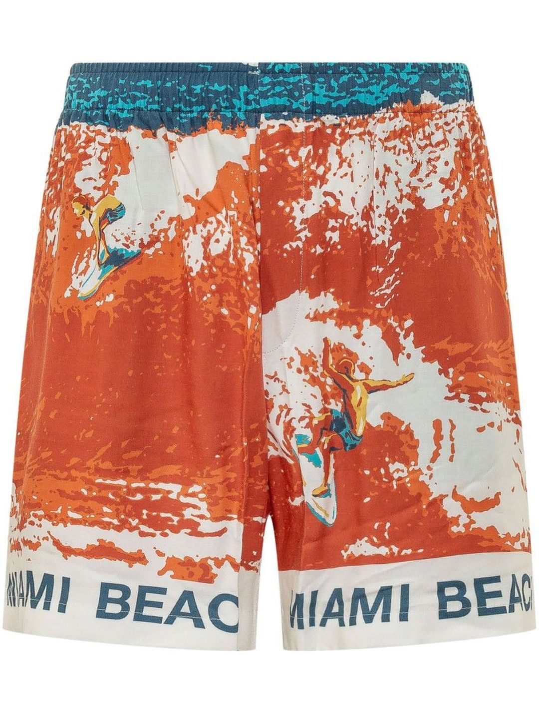 gallery dept. Orange Graphic Shorts-picture-17