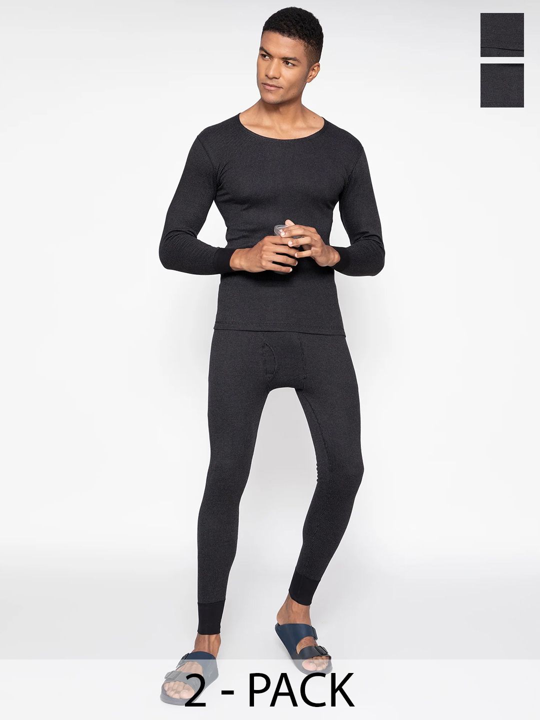 Sporto by Macho Striped Round Neck Thermal Set-picture-24