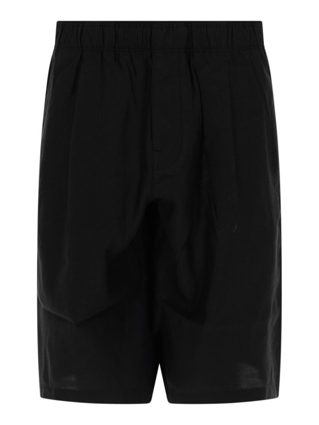 Black Solid Shorts-image-28