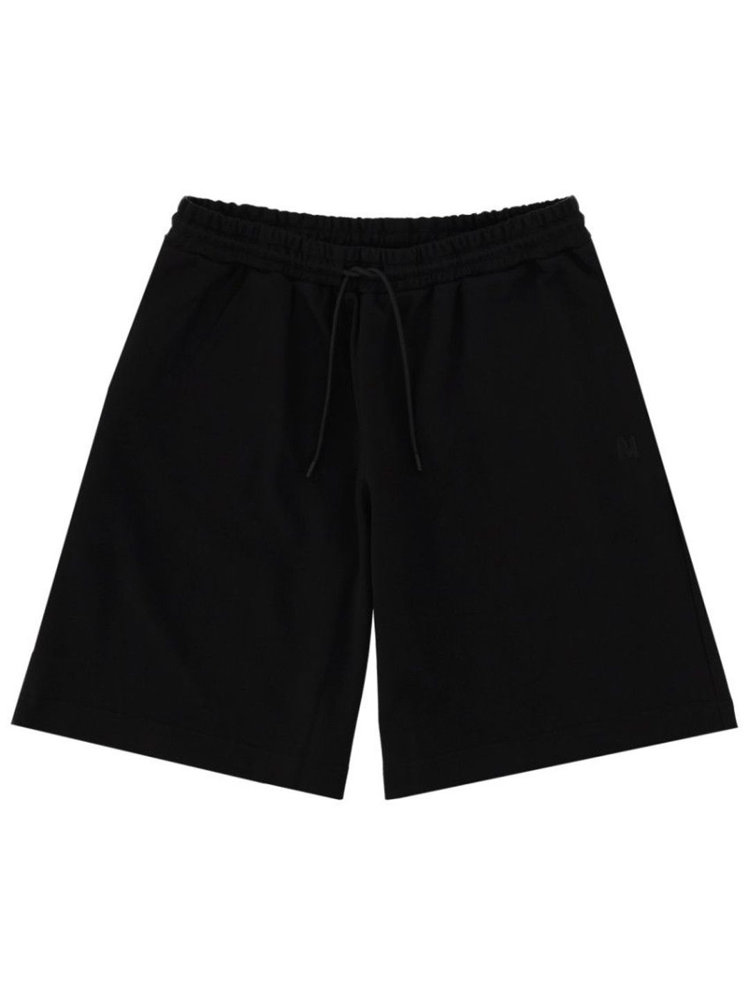 Black Solid Shorts-image-17