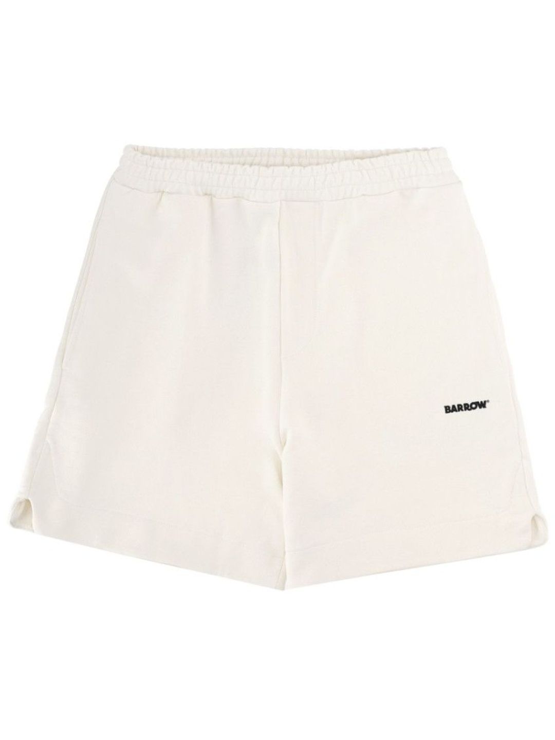 White Logo Shorts-image-14