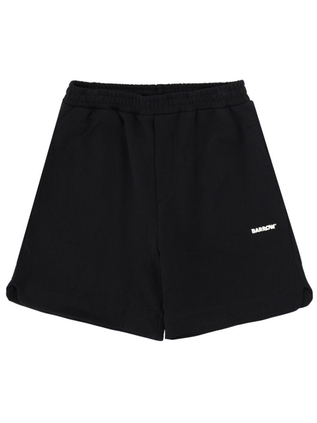 barrow's Black Logo Shorts-picture-49