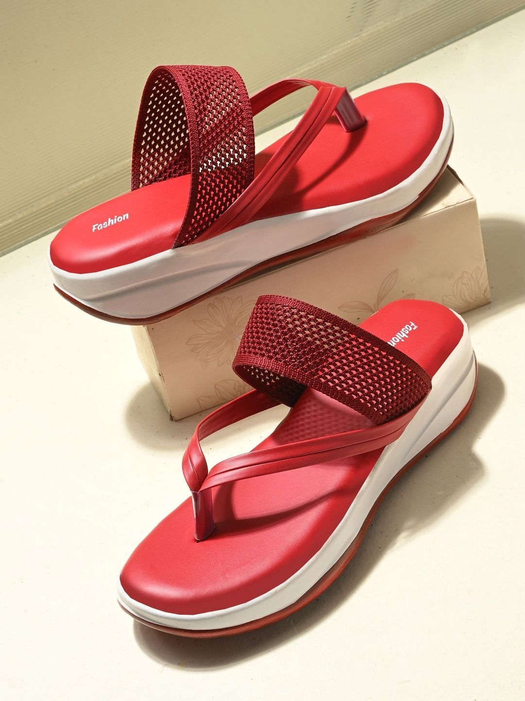 CORSICA Textured Wedge Sandals-picture-18