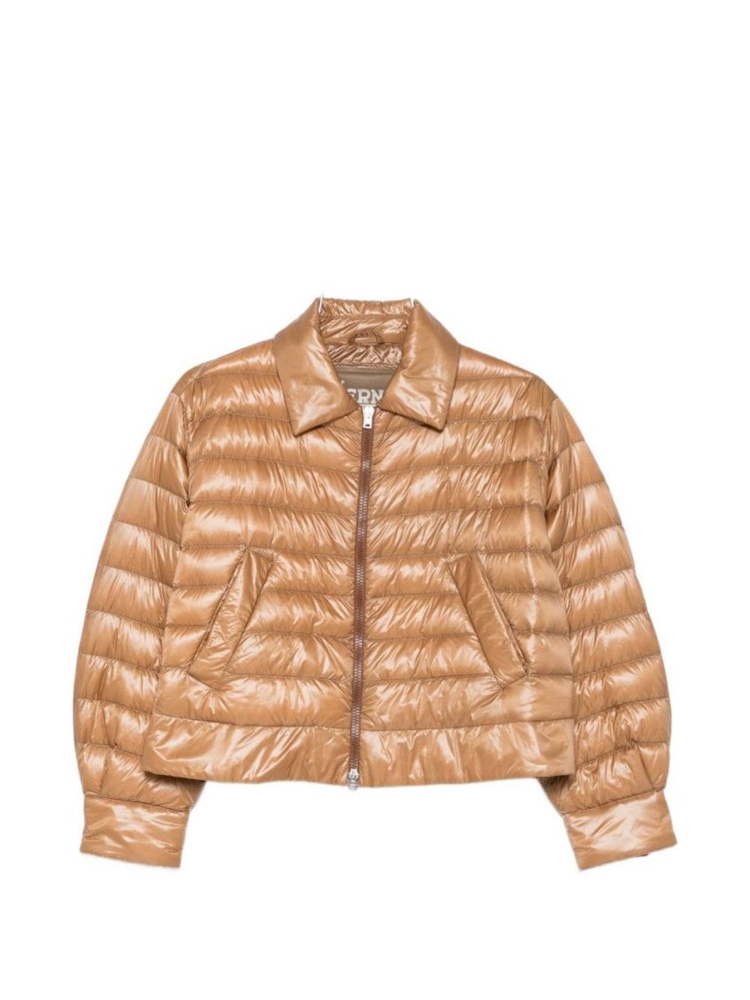 Herno Brown Quilted Jacket-picture-16