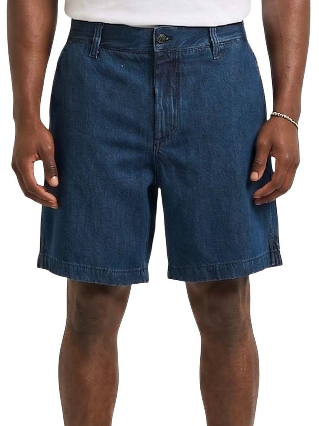 hugo boss Blue Denim Shorts-picture-24