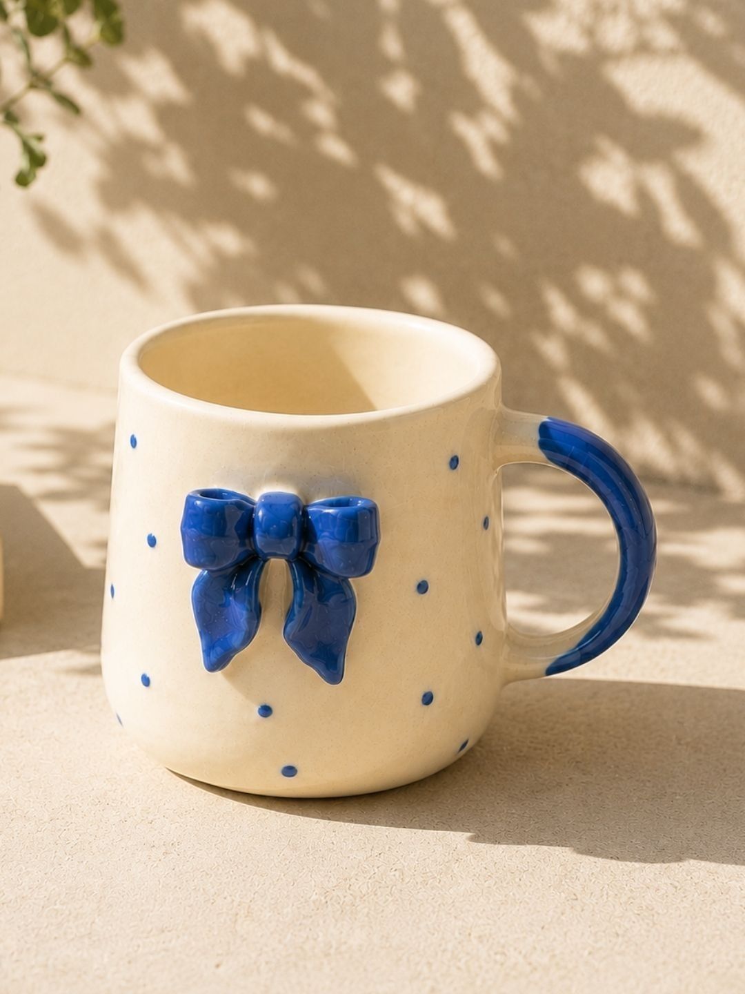 CHAAK DESIGN Multicoloured Handcrafted Printed Ceramic Glossy Mugs Set of Cups and Mugs-picture-11