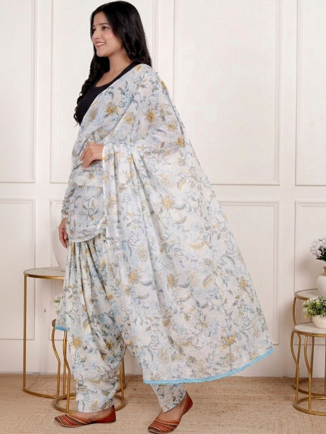 HANVIK Printed Cotton Patiala & Dupatta-picture-20