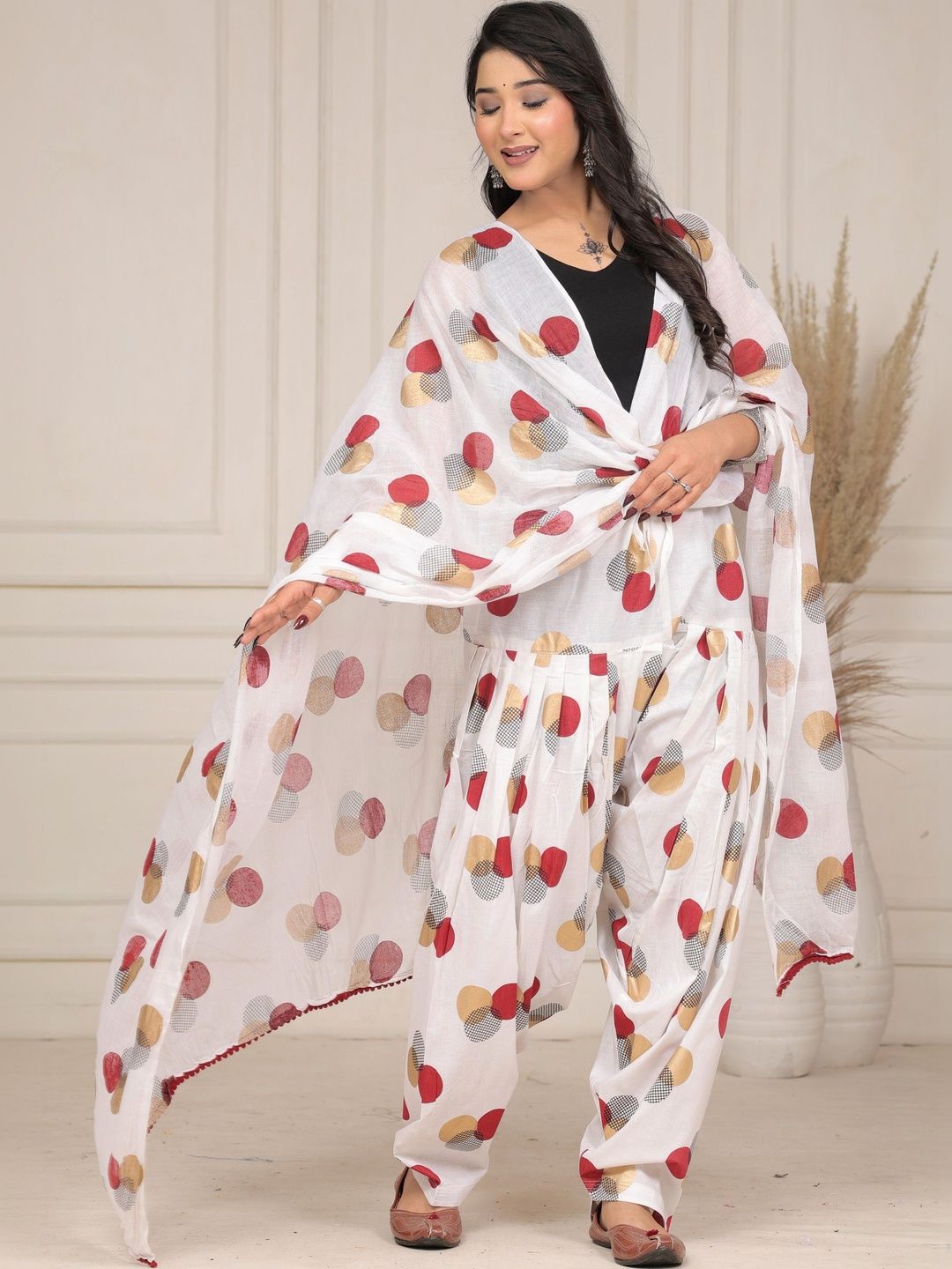 HANVIK Printed Cotton Patiala & Dupatta-picture-49