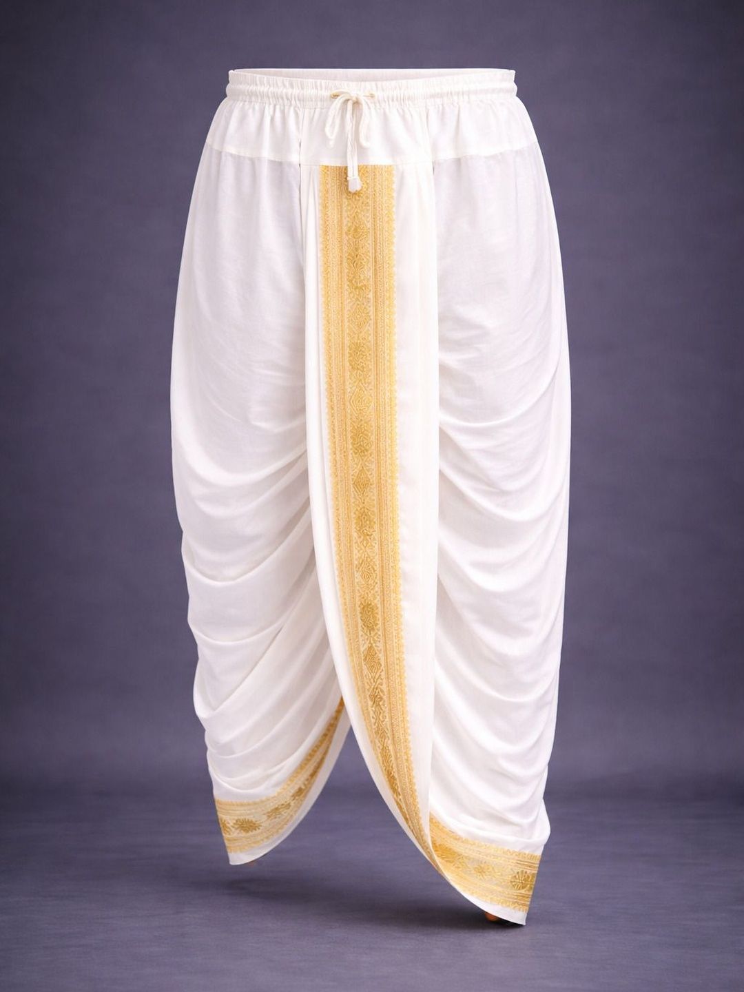 Shyam Handloom Men Embroidered Dhoti Dhotis-image-20