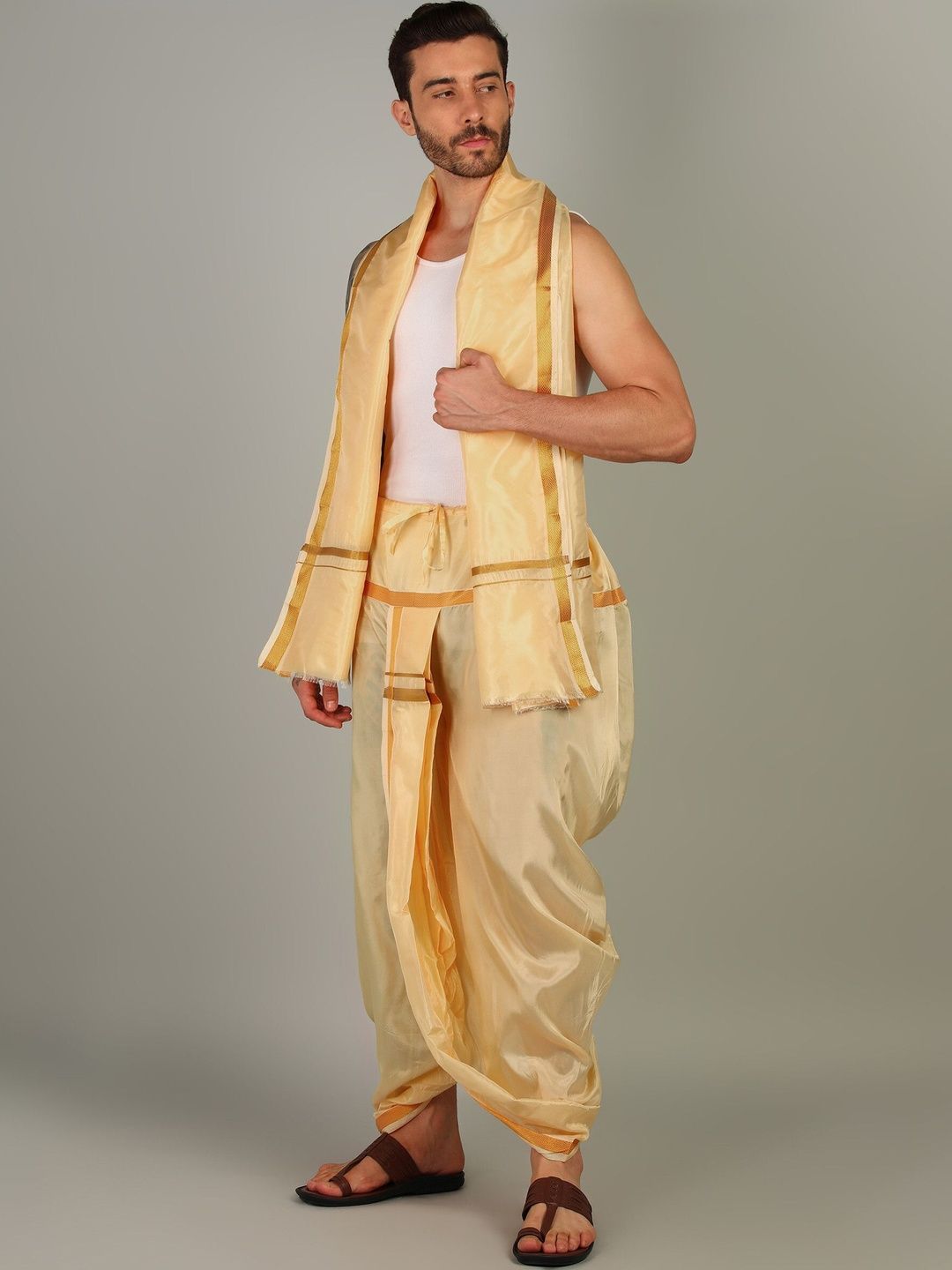 Shyam Handloom Men Dhoti Dhotis-picture-17