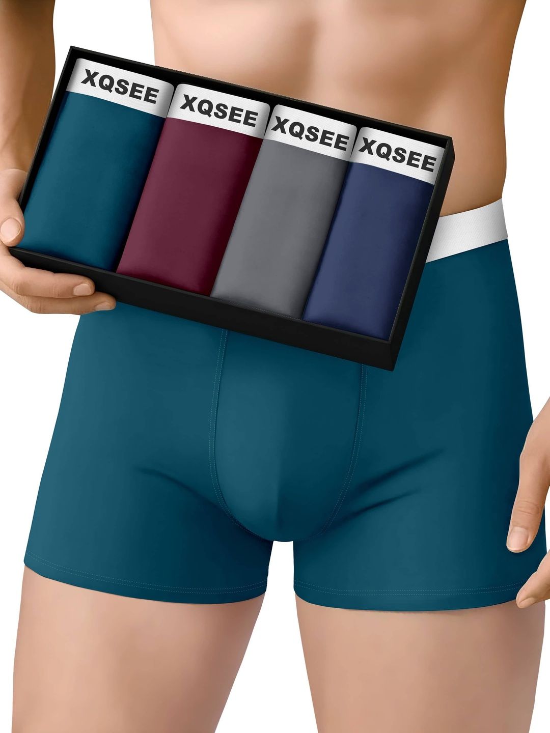 XQSEE Pack of 4 Solid Trunks-picture-30