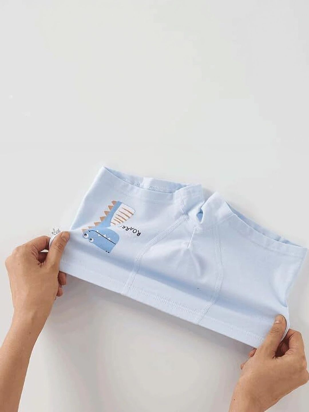TPJ Mart Boys Pack of 2 Printed Assorted Cotton Boy Shorts-image-14