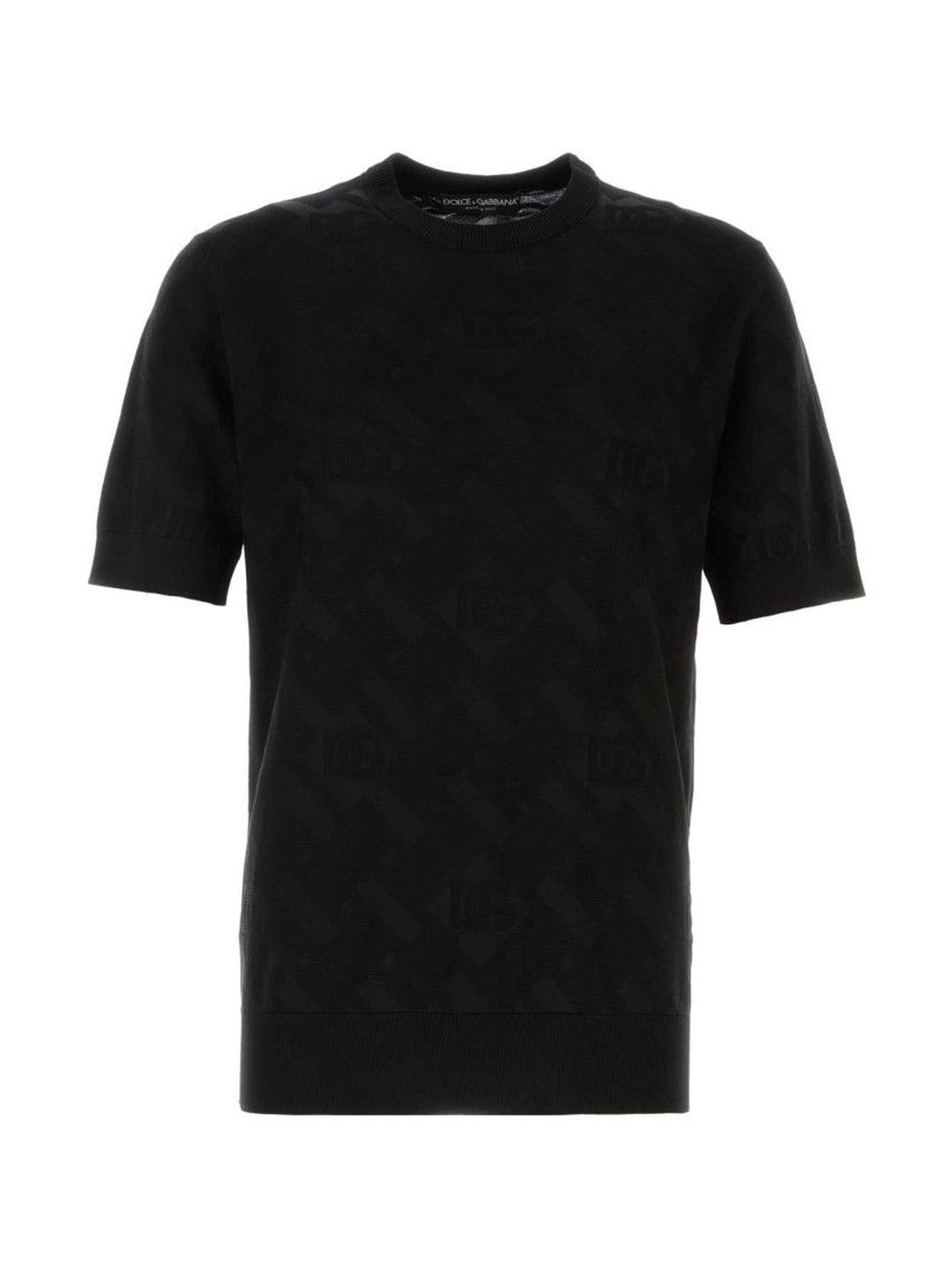 Black Crew Neck T-Shirt-image-18