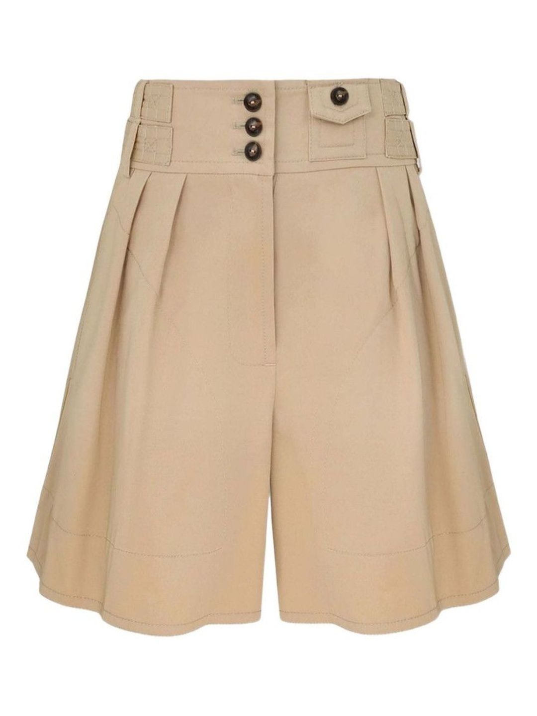 zimmermann Beige Solid Short-picture-24