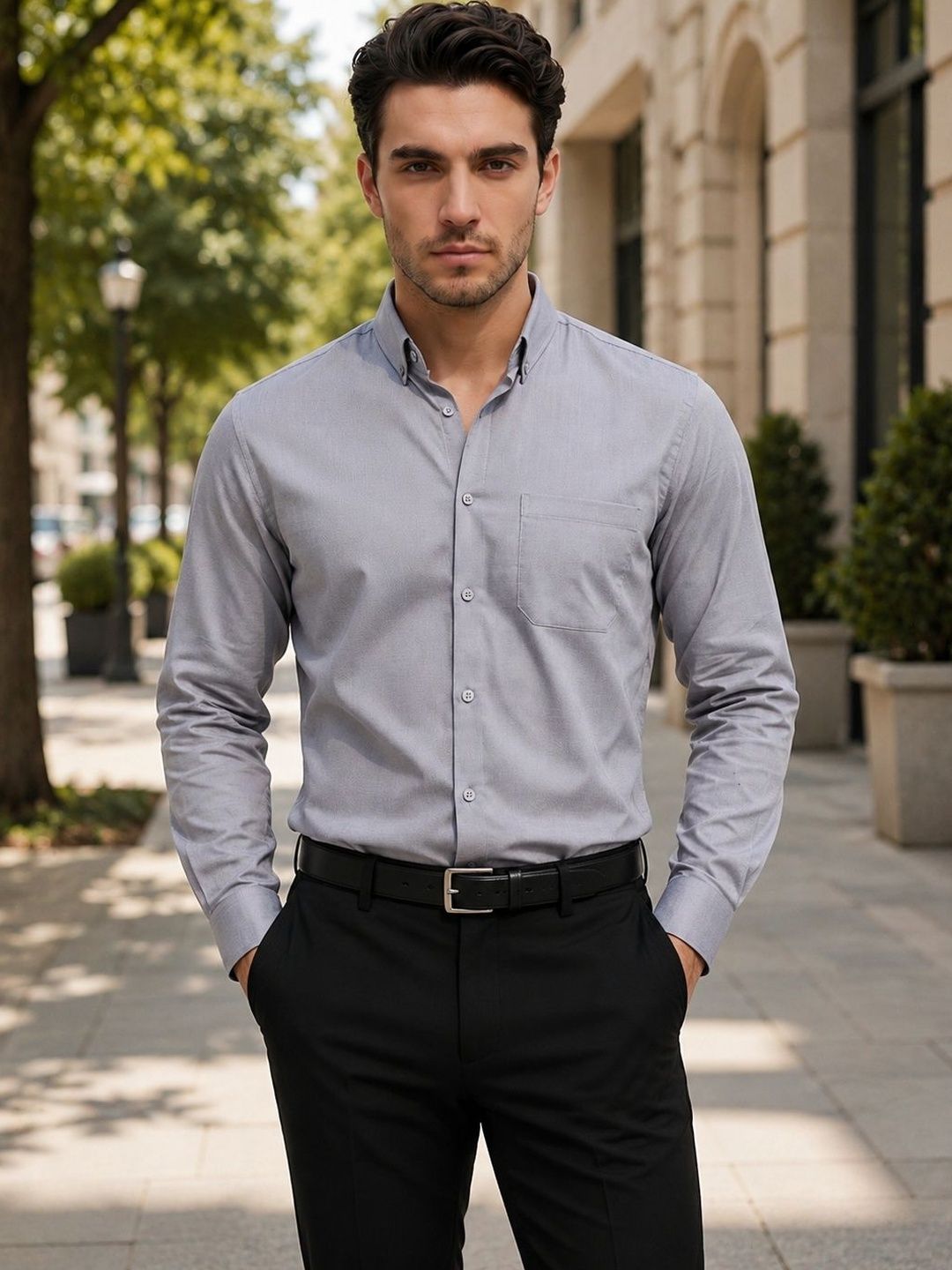 Roadster Men Classic Formal Shirt-picture-43