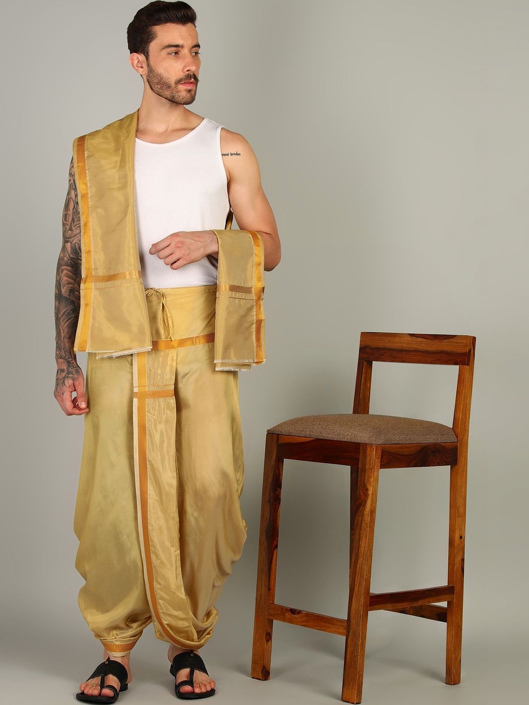 Shyam Handloom Men Dhoti Dhotis-picture-55