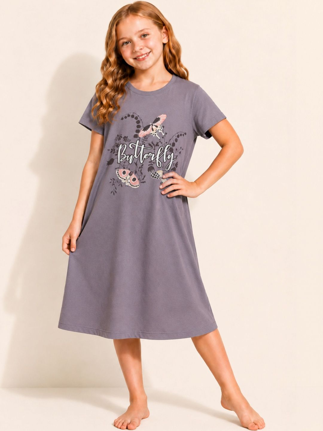 TotzTouch Girls Printed Nightdress-picture-26