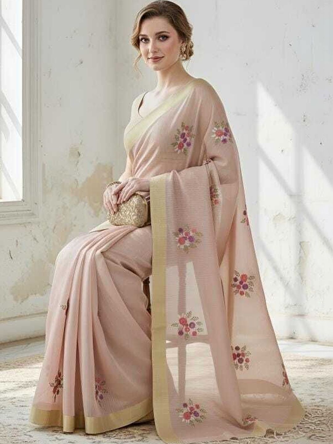 TILFELLE Embroidered Tissue Banarasi Saree-picture-19