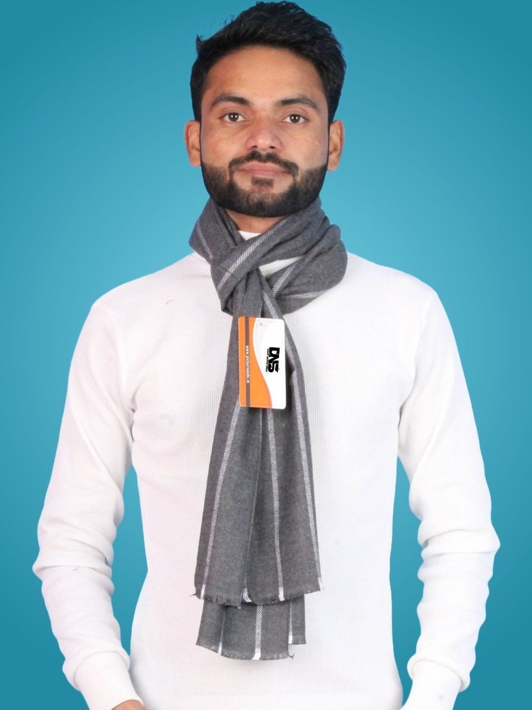 Daily Needs Shop Men Striped Merino Wool Mufflers-image-14