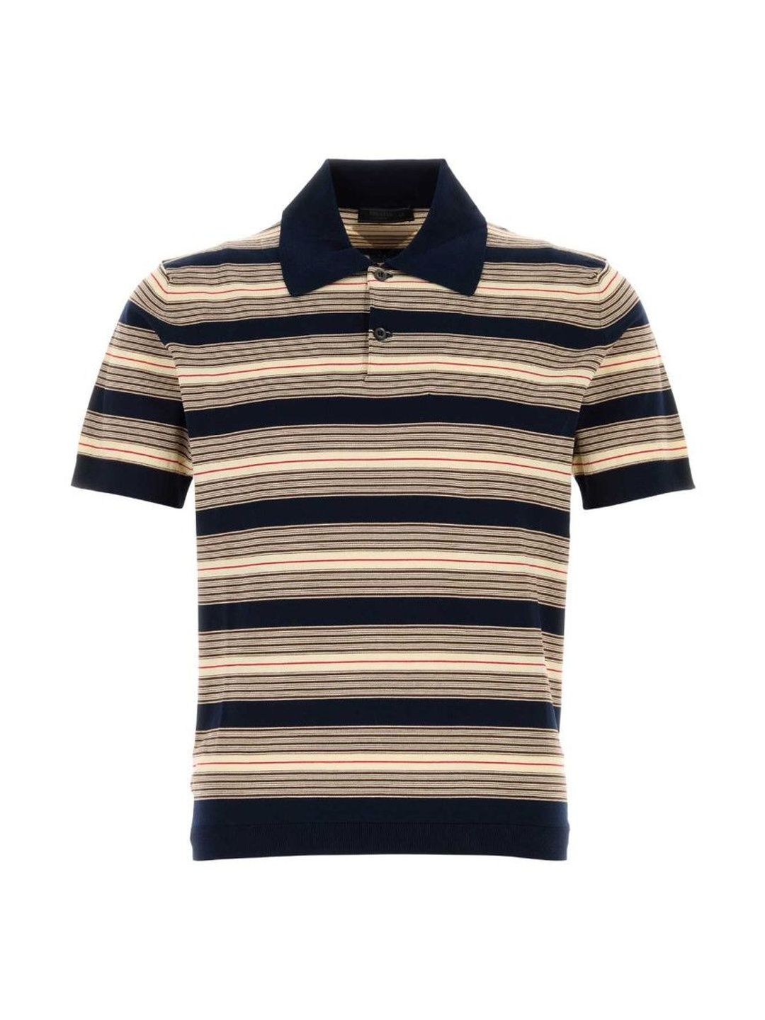 Multicolor Shirt Collar Polo-image-0