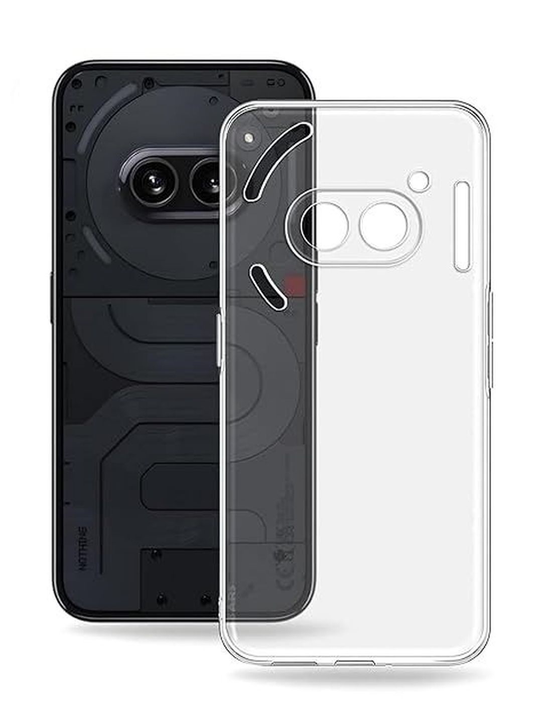 ANDVYA Solid Printed Nothing Phone 3a Back Case Mobile Accessories-picture-53