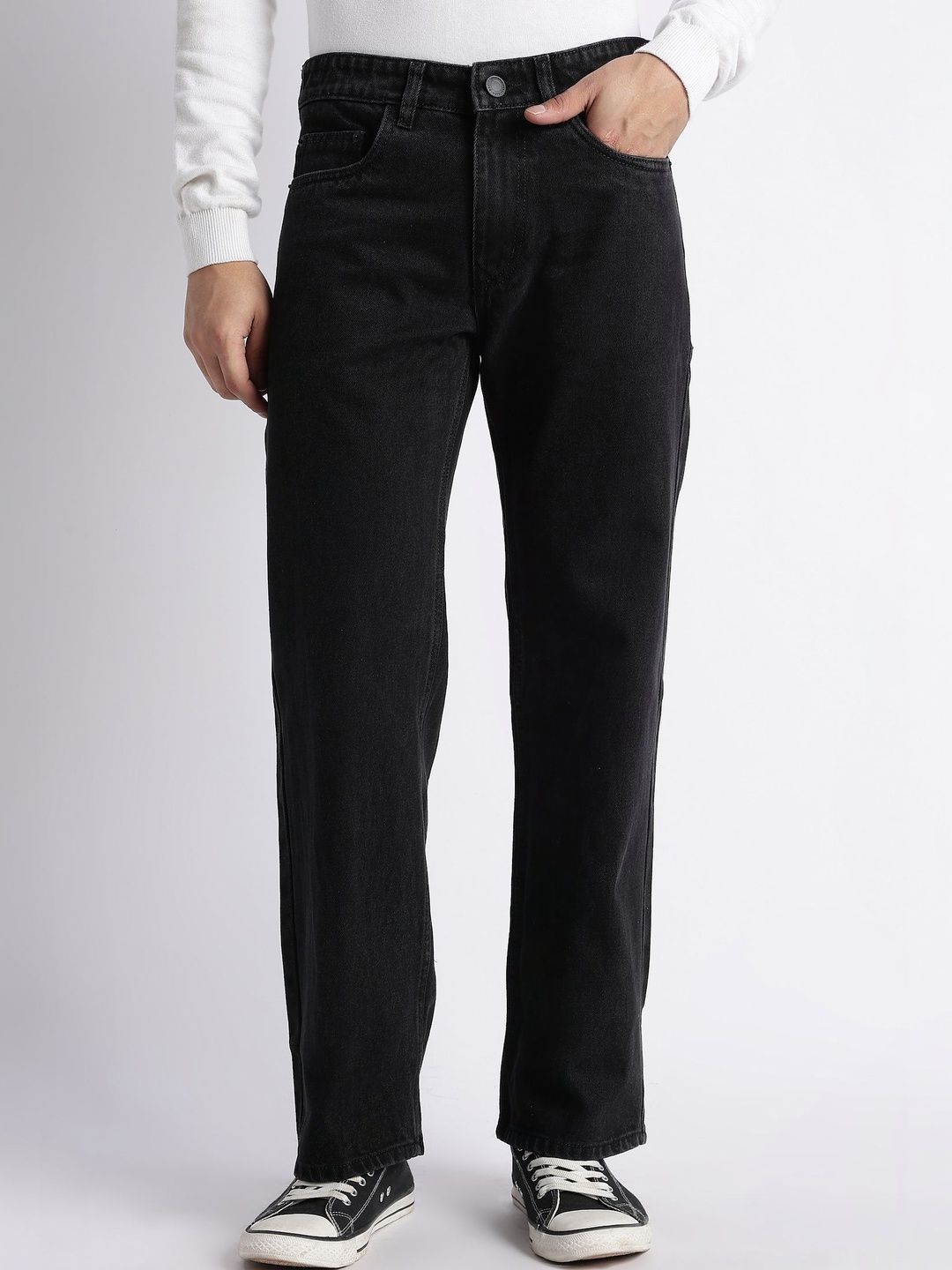 ONSYLE Men Straight Fit Mid-Rise Jeans-picture-13