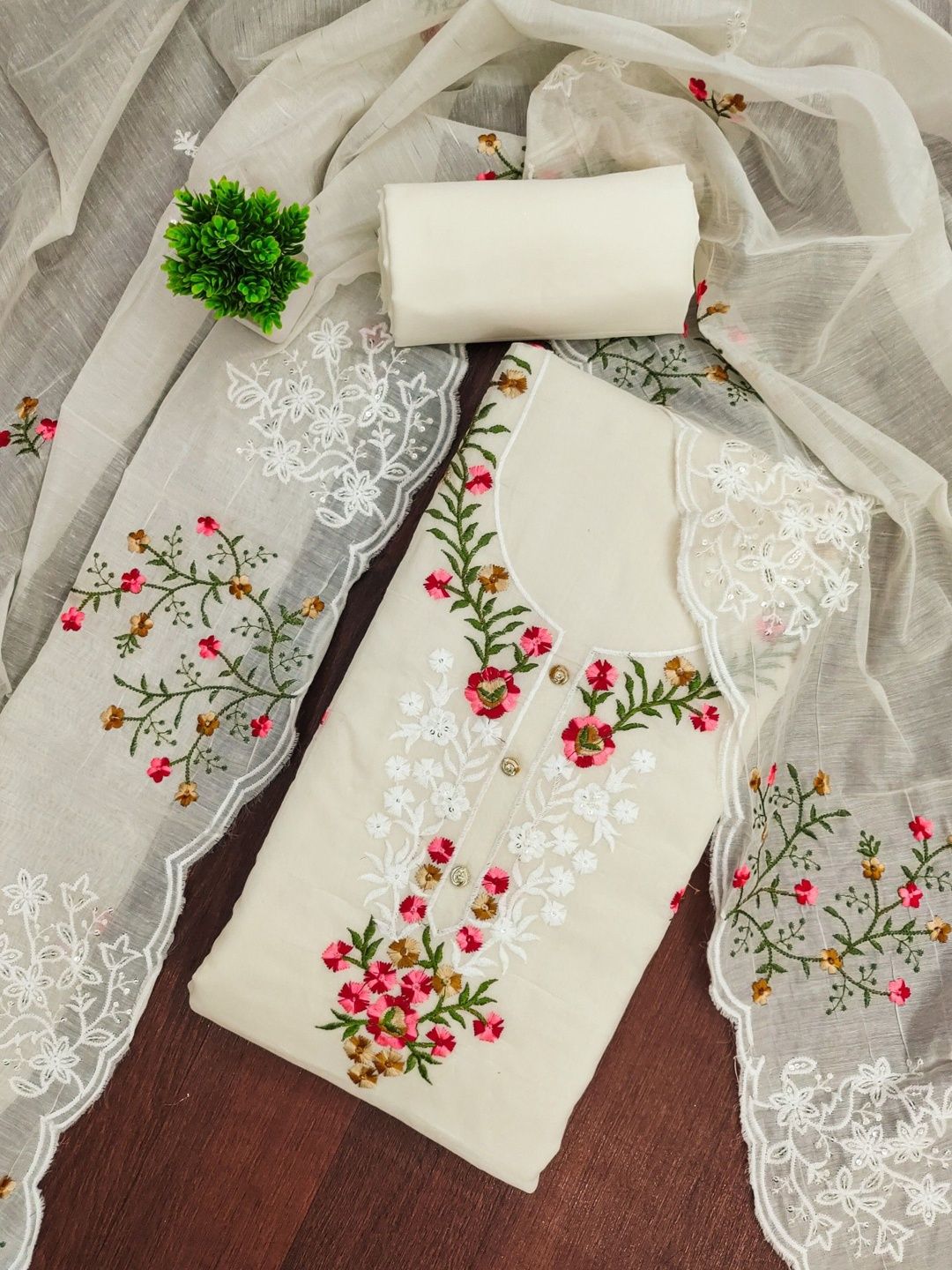 Moda Rapido Embroidered Unstitched Dress Material-picture-34