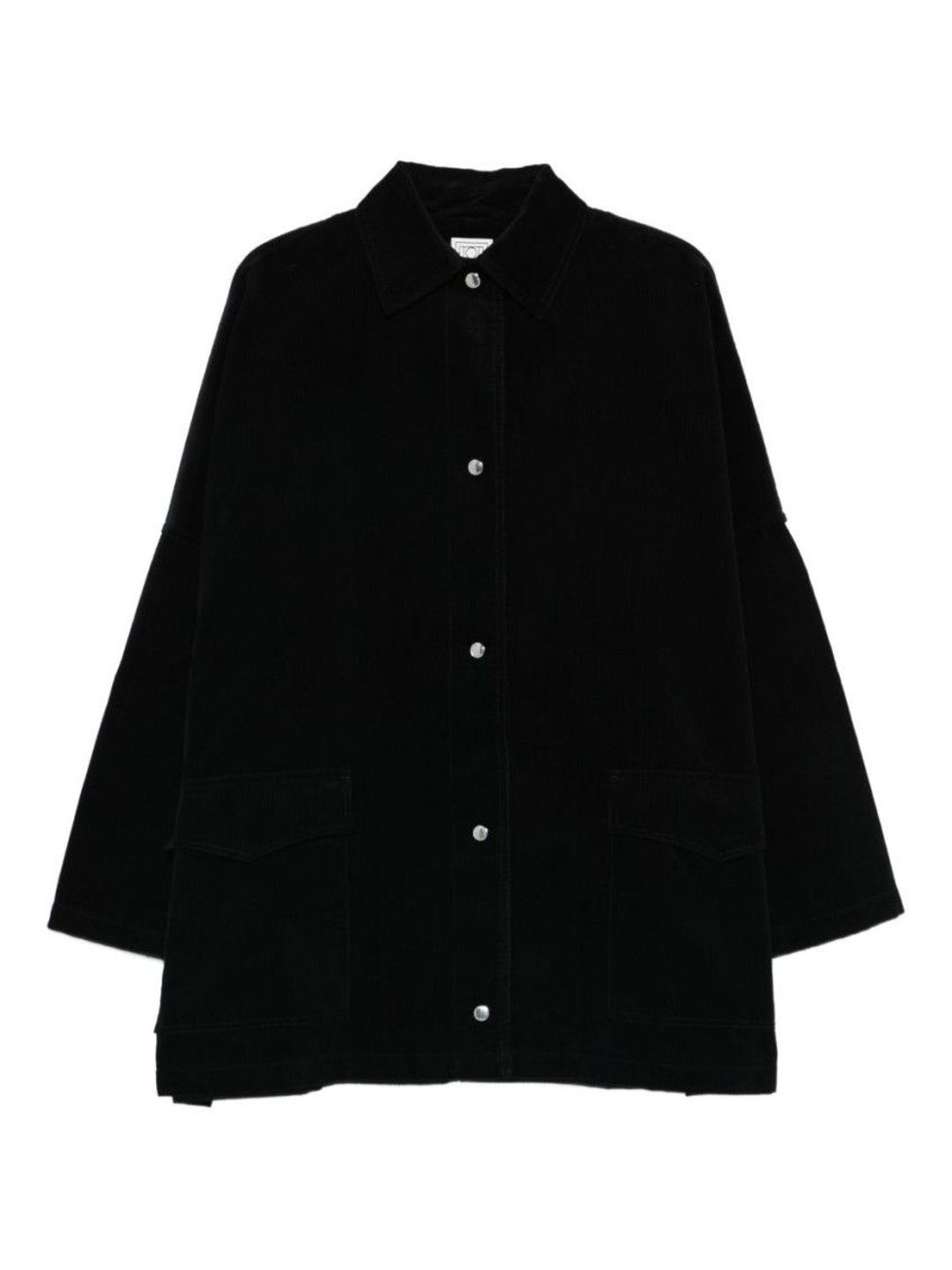 toteme Black Overshirt Jacket-picture-12