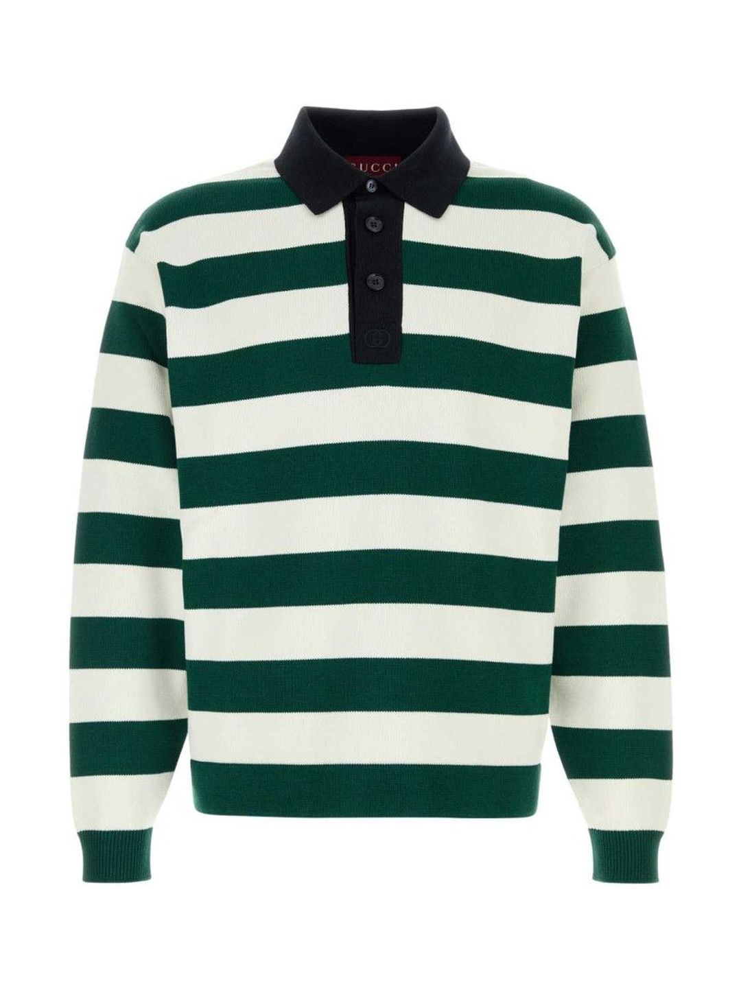 gucci Green Shirt Collar Polo-picture-11