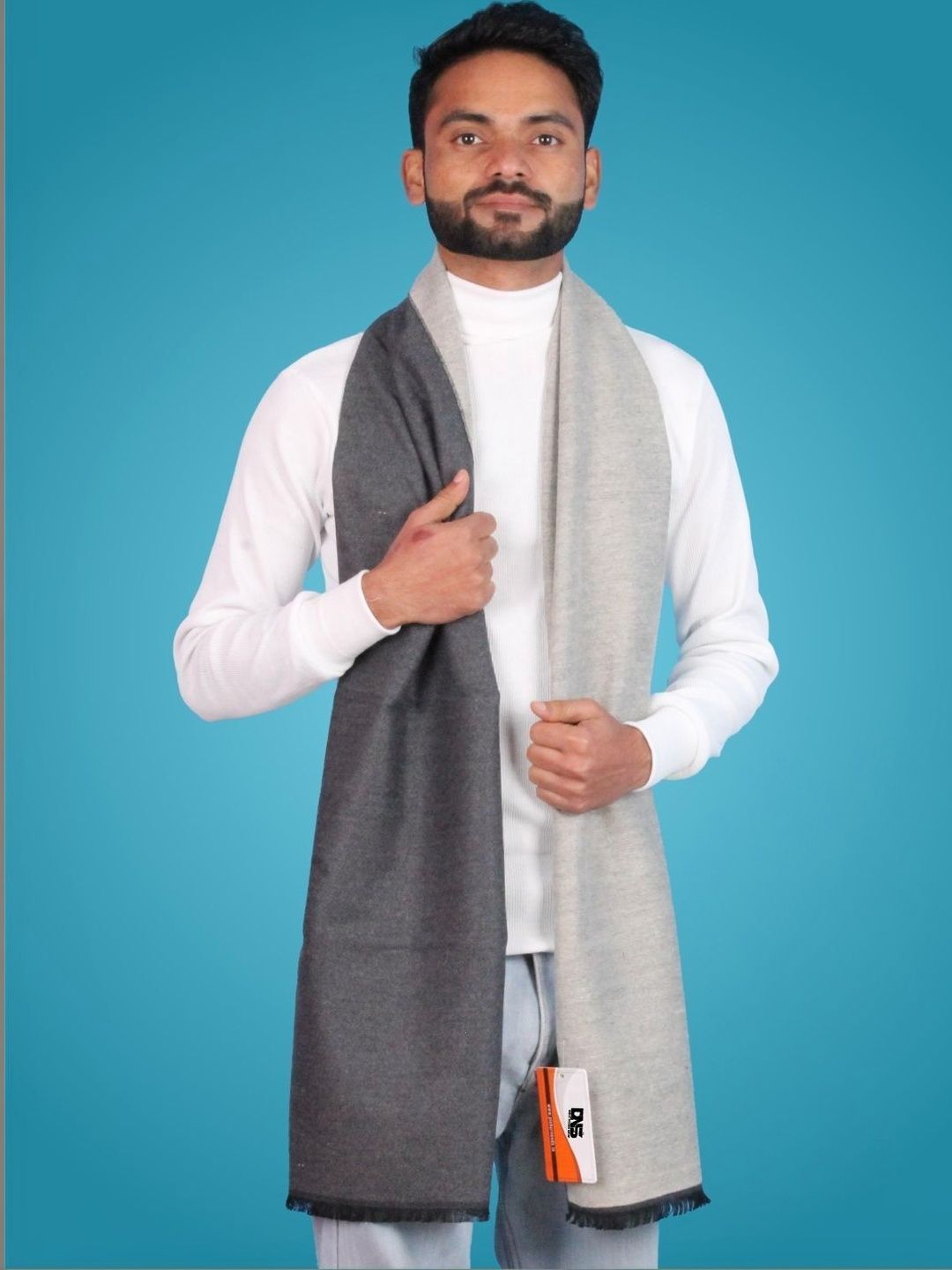 Daily Needs Shop Men Merino Wool Mufflers-image-40