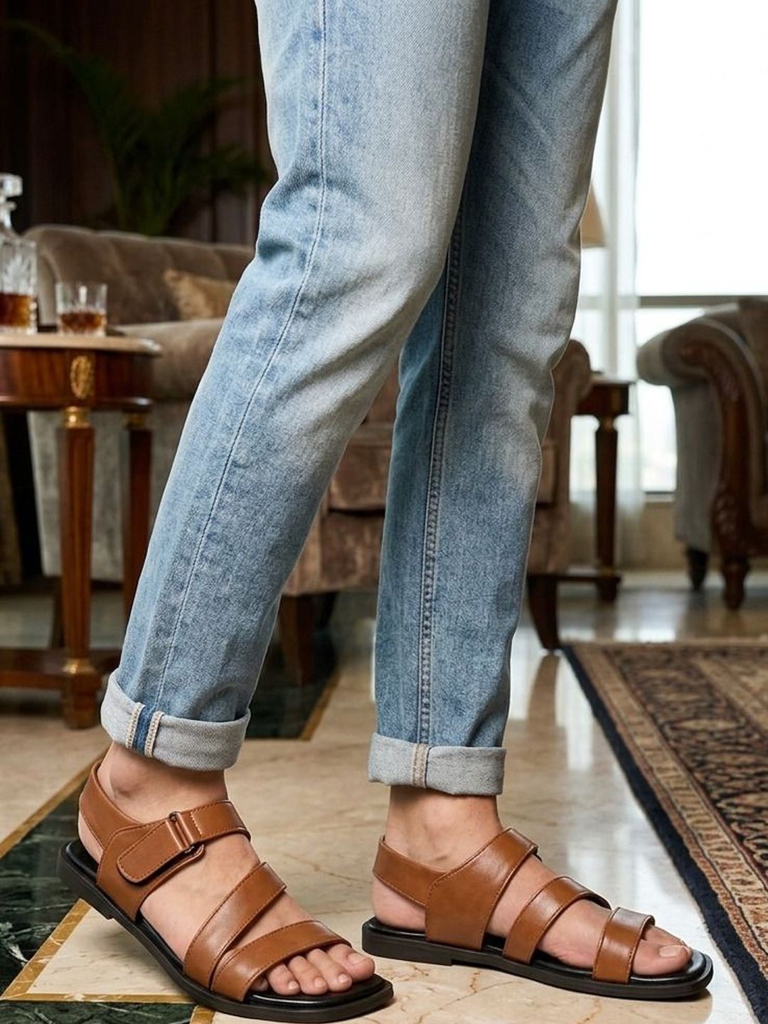 Killer Men PU Sandals-image-23