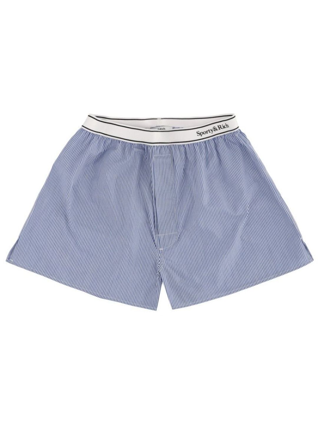 Sporty & Rich Blue Stripes Shorts-picture-19