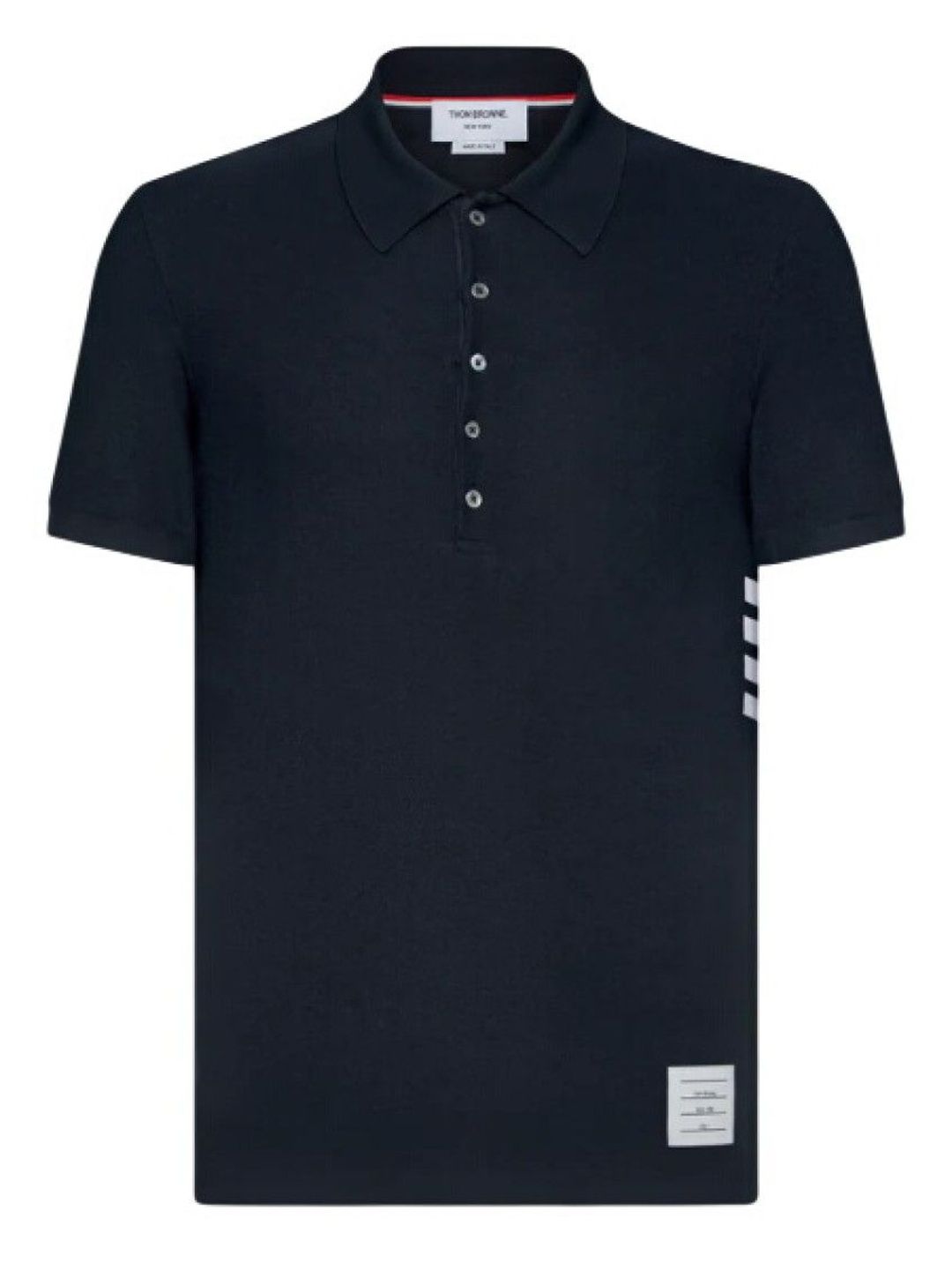 thom browne Navy Blue Stripes Polos-picture-33