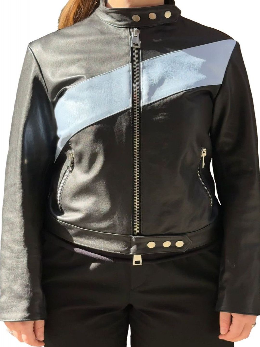 La Rose Black Leather Jacket-picture-20