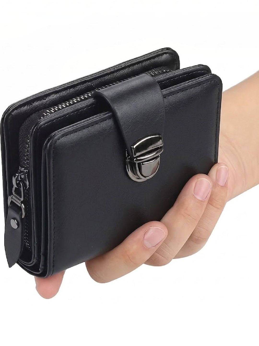 WATCHSTAR Men Textured Leather Two Fold Wallet-picture-42