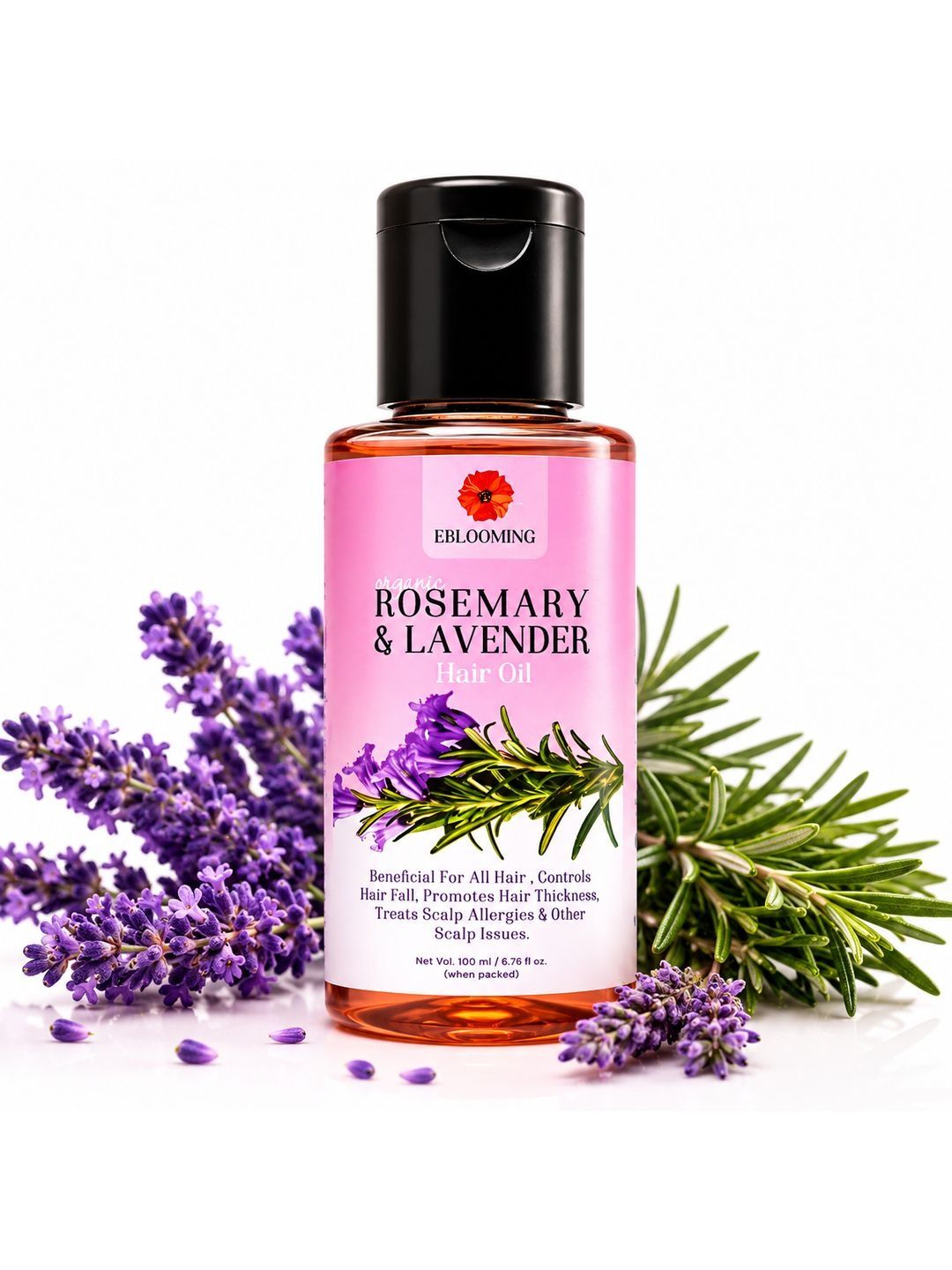 EBLOOMING Rosemary Lavender Hair Oil - 100 ml-image-47