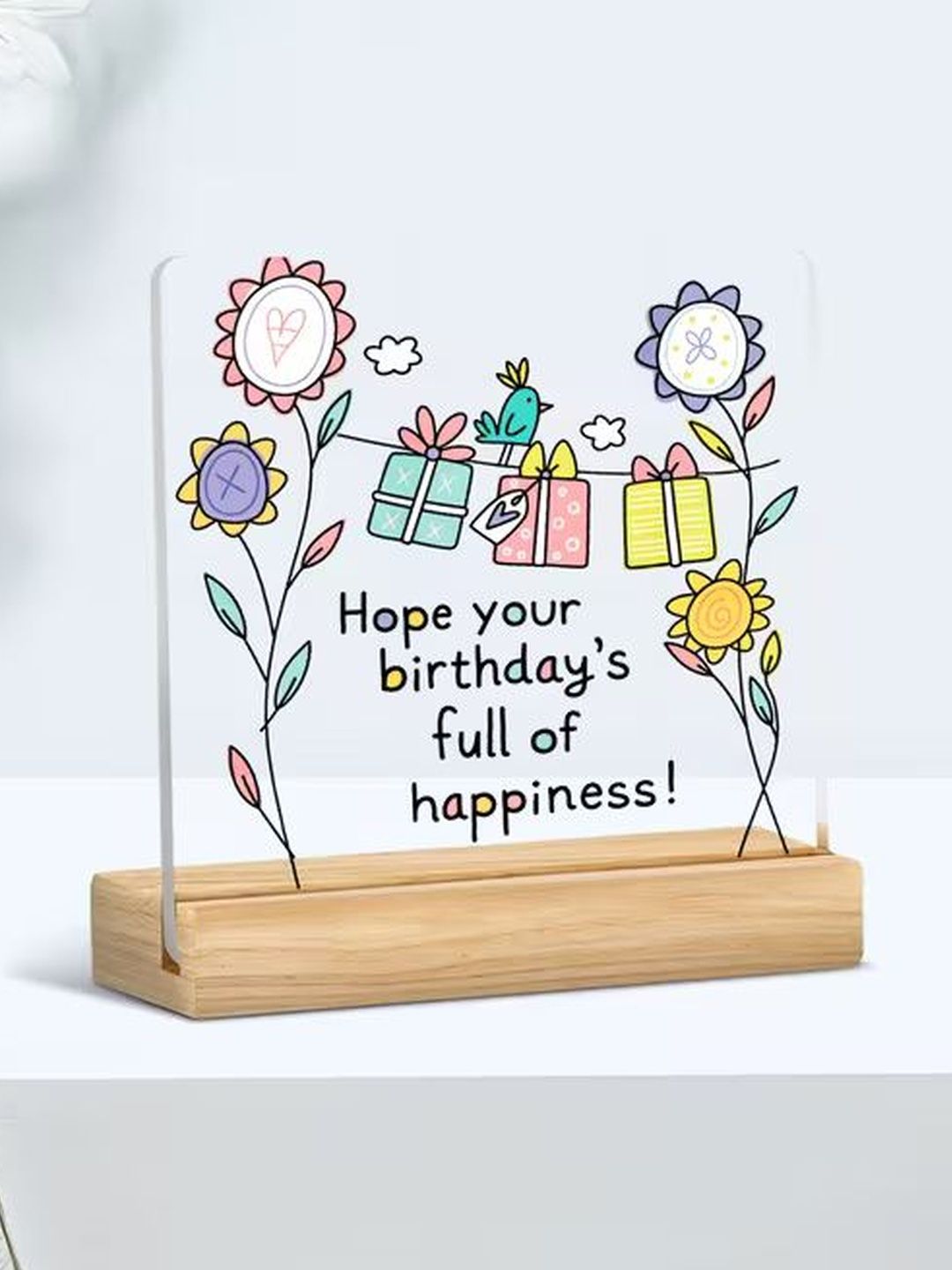 BS AMOR Transparent Curio Showpiece-image-49