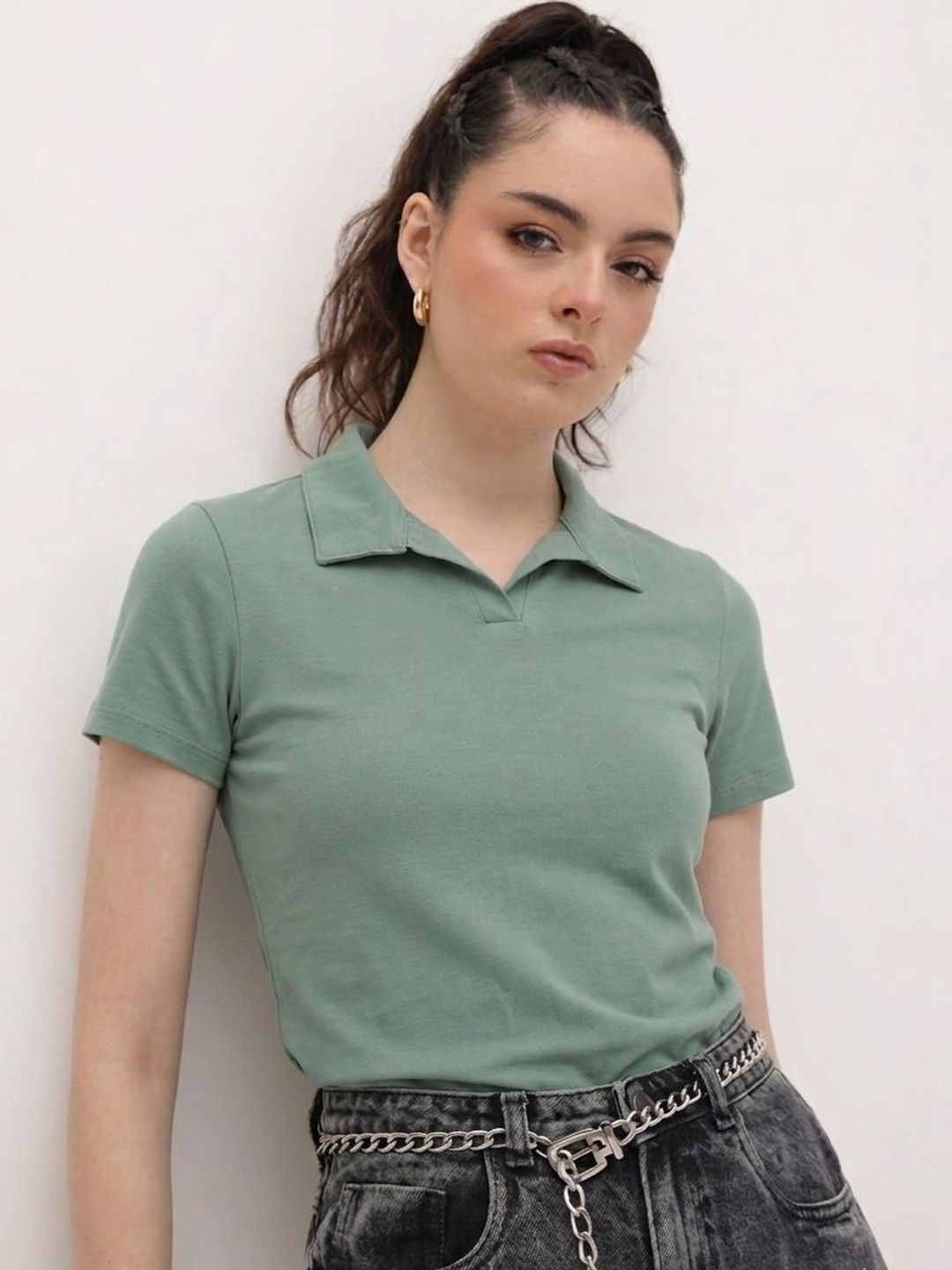Roadster Women Polo Collar T-shirt-picture-33