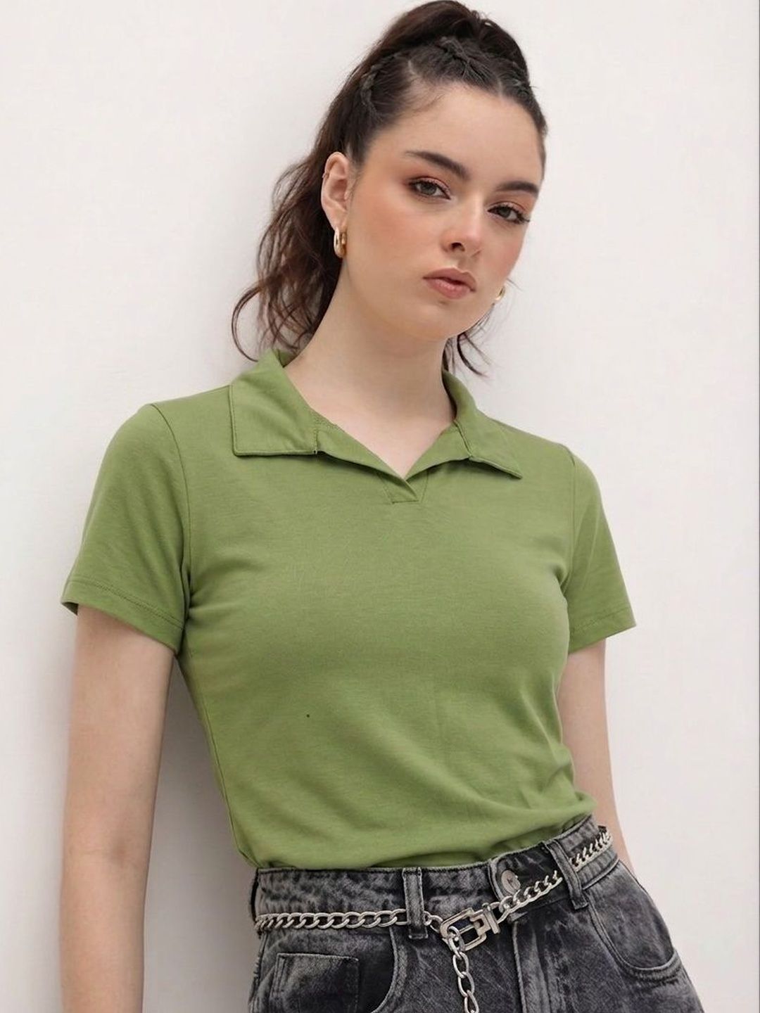 Roadster Women Polo Collar T-shirt-picture-34